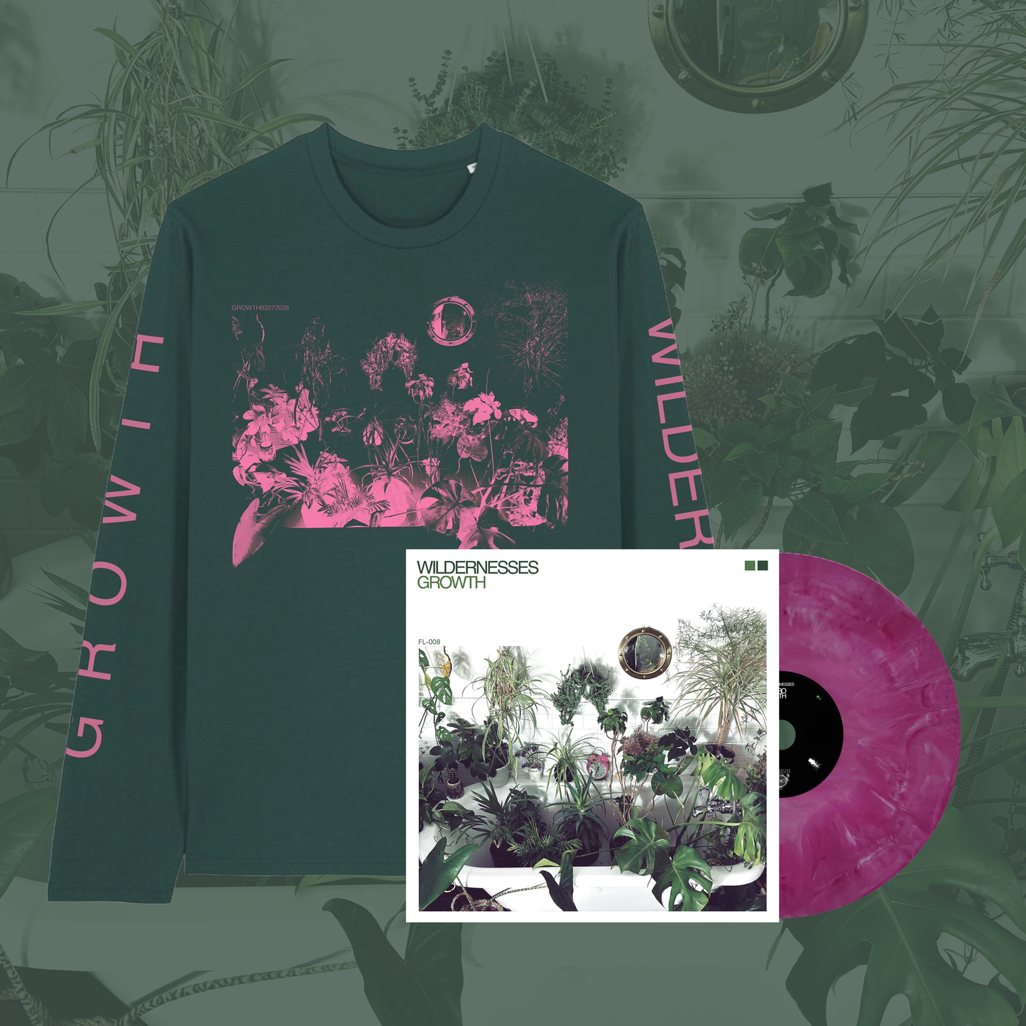 (FL-008) Vinyl & Shirt Bundle